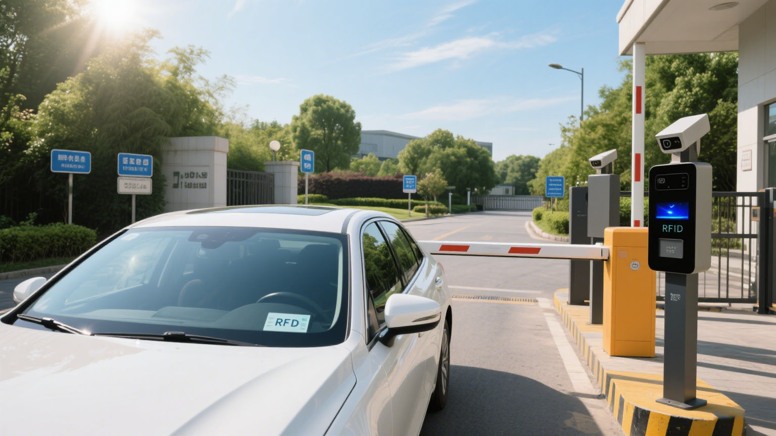RFID 技術(shù)如何讓園區(qū)車(chē)輛封閉管理更智能